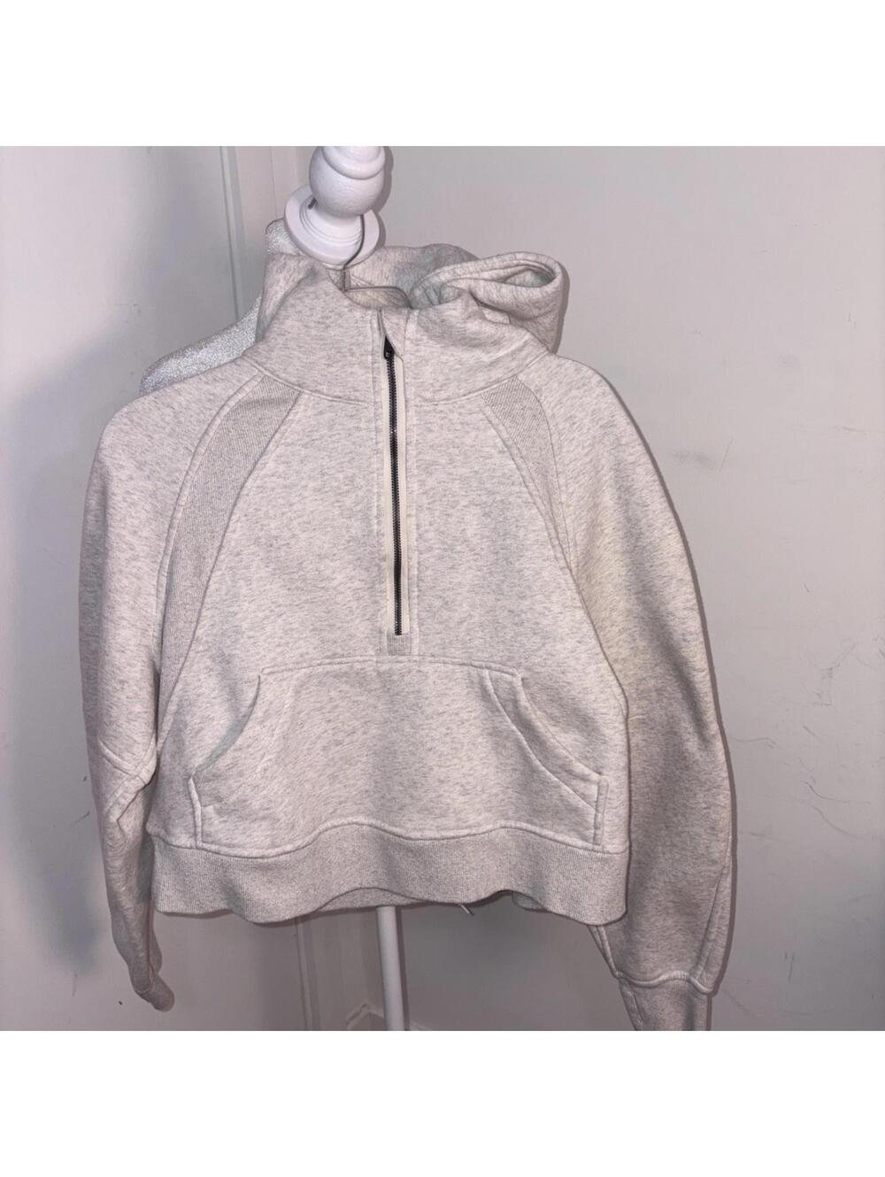 NWT Women’s Lululemon Athletica Scuba Oversized Half Zip Pullover Hoodie Small
